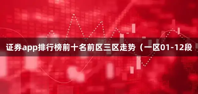 证券app排行榜前十名　　前区三区走势（一区01-12段